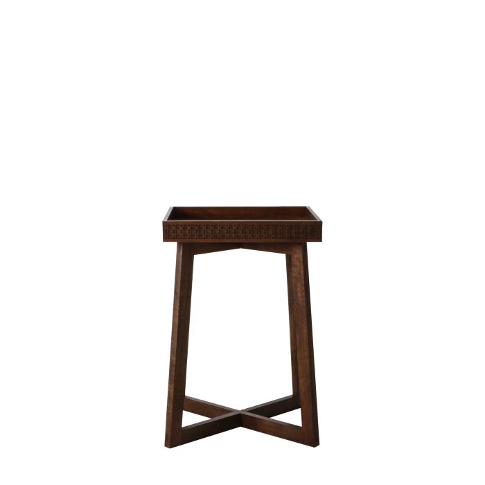 ASHWELL Side Table - Dark Oak