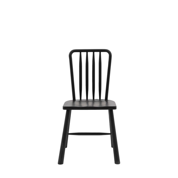 ASHFORD Dining Chair Black - Set of 2