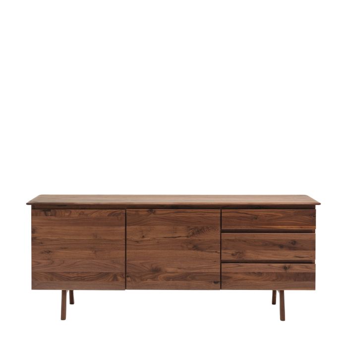 THORNWELL 2 Door 3 Drawer Sideboard - Dark Oak
