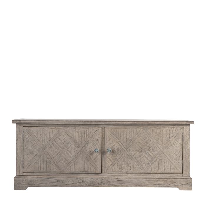 OAKLEIGH 2 Door TV Unit - Oak