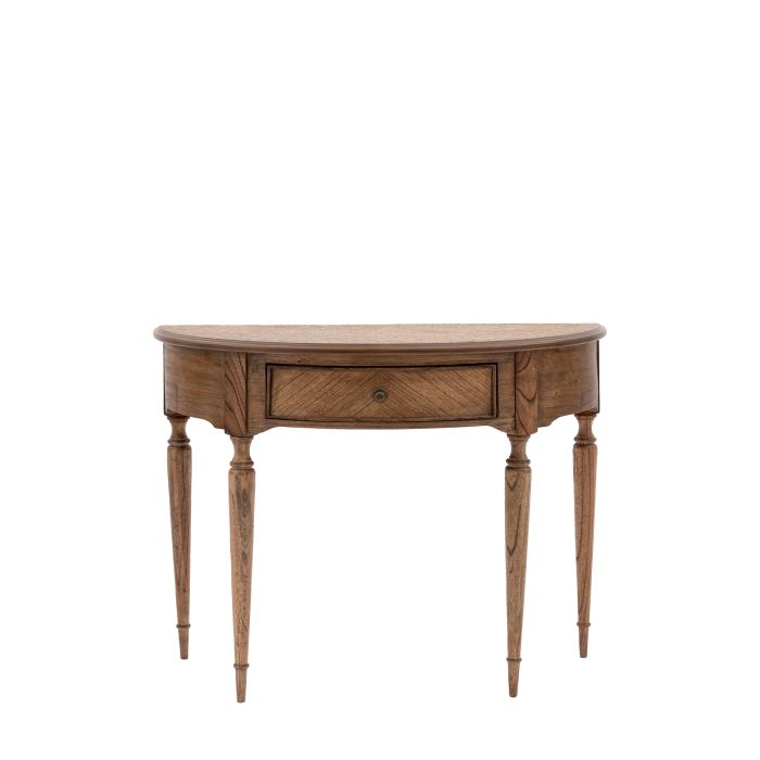 ALDERLEIGH Console Table - Dark Oak