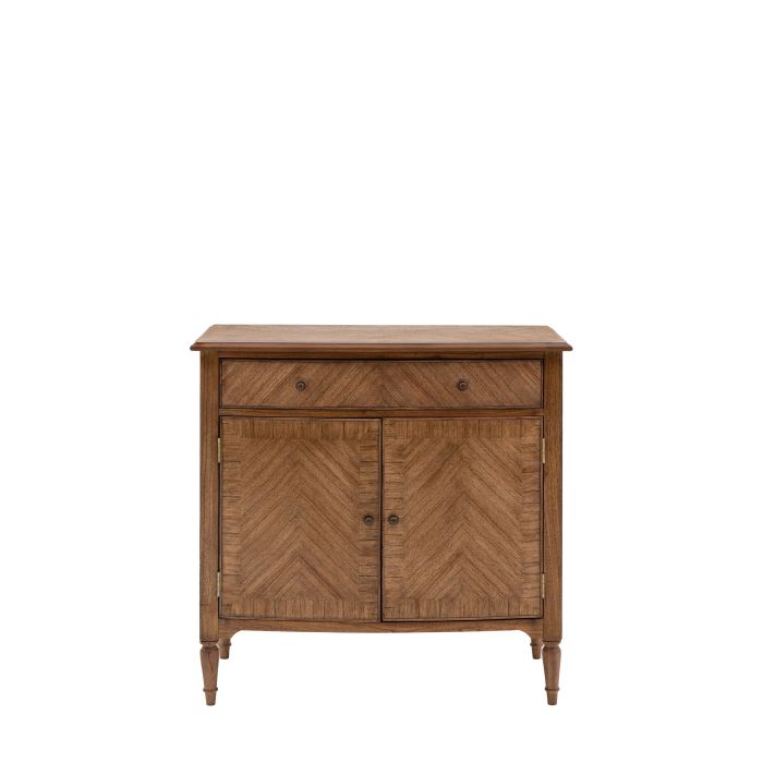 ALDERLEIGH 2 Door 1 Drawer Sideboard - Dark Oak
