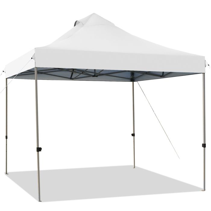 3m x 3m Pop Up Canopy Tent Commercial Instant Shelter-White