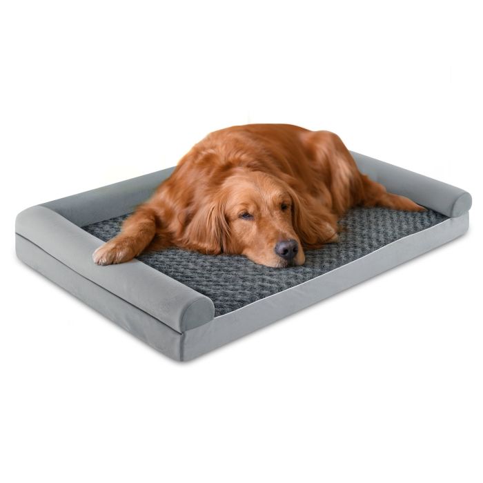 MELCREST Orthopedic Foam Dog Bed L Sized Large Pet Bed-XXL