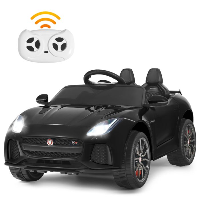 Jaguar F-Type SVR Kids Ride On Car with Remote control - Black