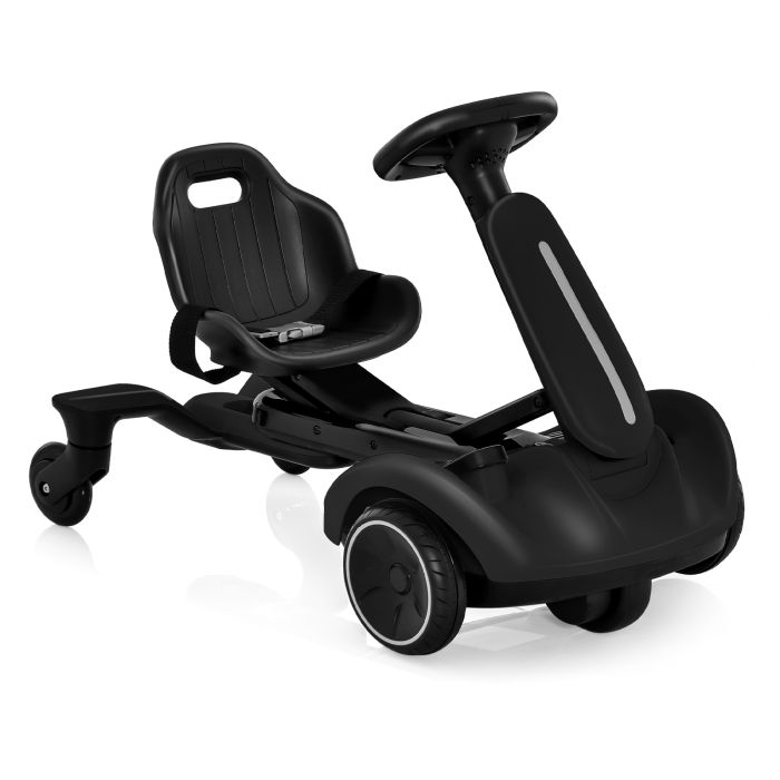 6V Electric Ride on Drift Car for Kids Aged 3-8 Years Old - Black