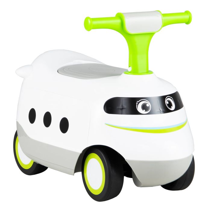 SORWICK Ride on Push Car for Toddlers Sit to Stand Car with Horn and Under Seat Storage-Green