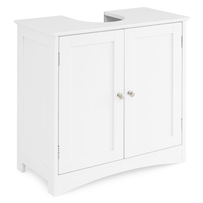 Under Sink Cabinet Freestanding Bathroom Vanity Cabinet-White