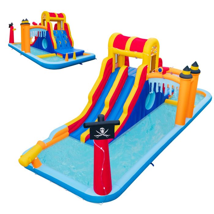 Playhouse - Water Slide with Splash Pools and Dual Slides