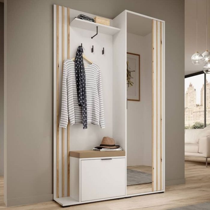 Orion Jax Hallway Set - White