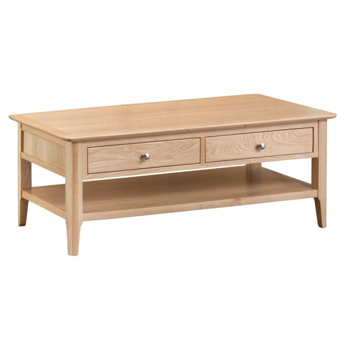 Norwich Large Coffee Table - Natural Oak