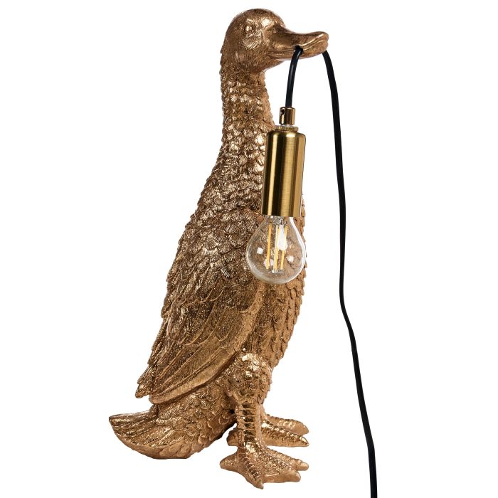 CARRONMERE Table Lamp Duck - Gold