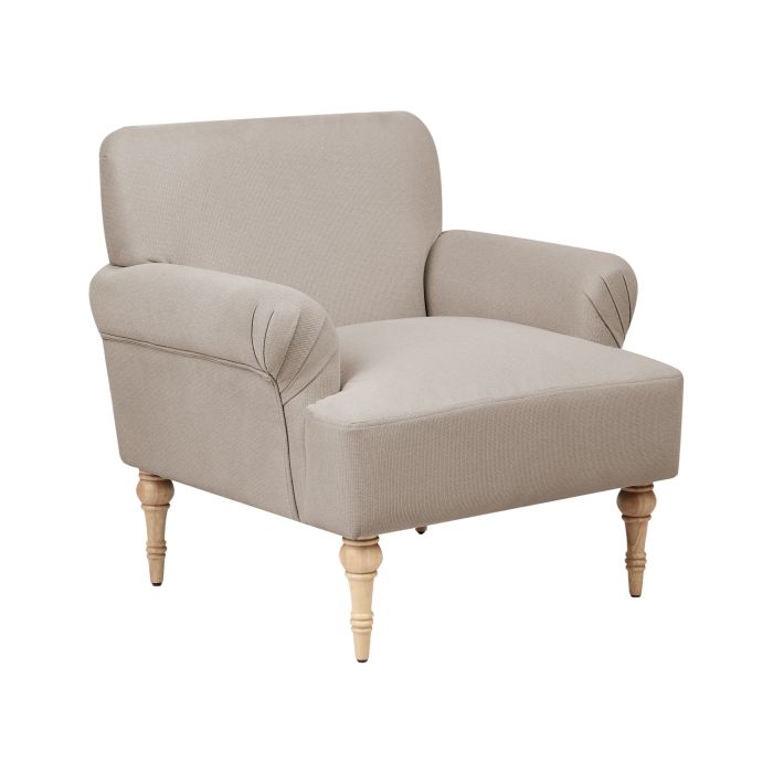 Armchair FREDROS Fabric Taupe
