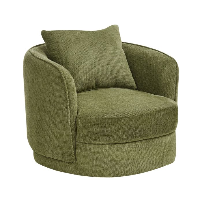 Swivel Armchair ANDALEN Green