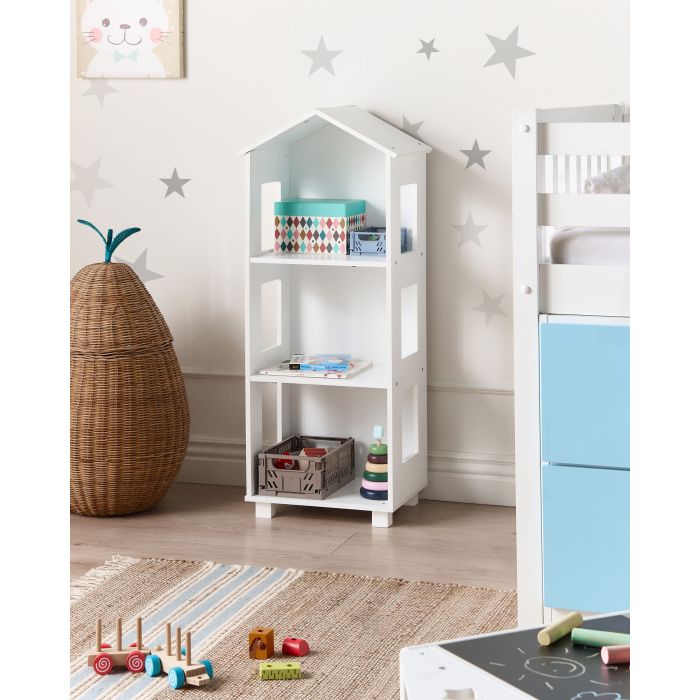 QRAVENTO Shelving Bookcase - White