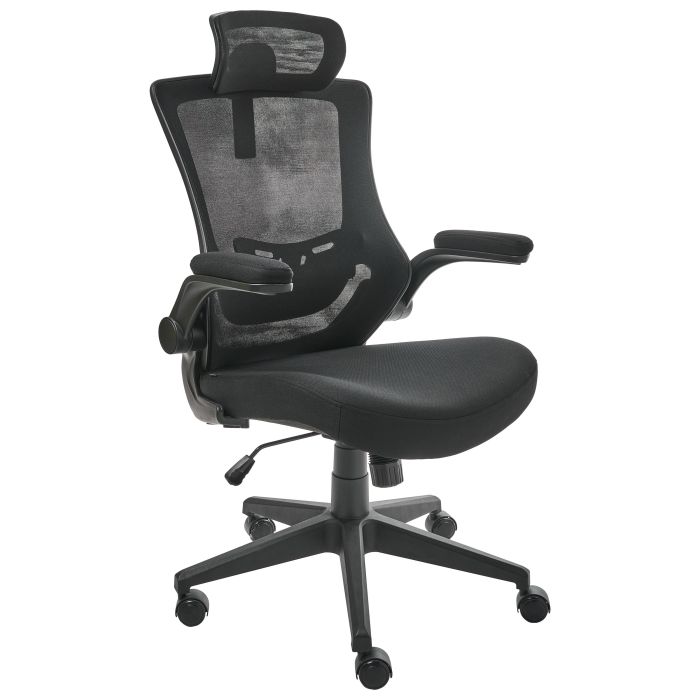 HALLINGLEIGH Mesh Fabric Office Chair - Black