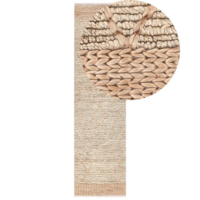 GRADDEN Rug Jute 80 cm - Beige