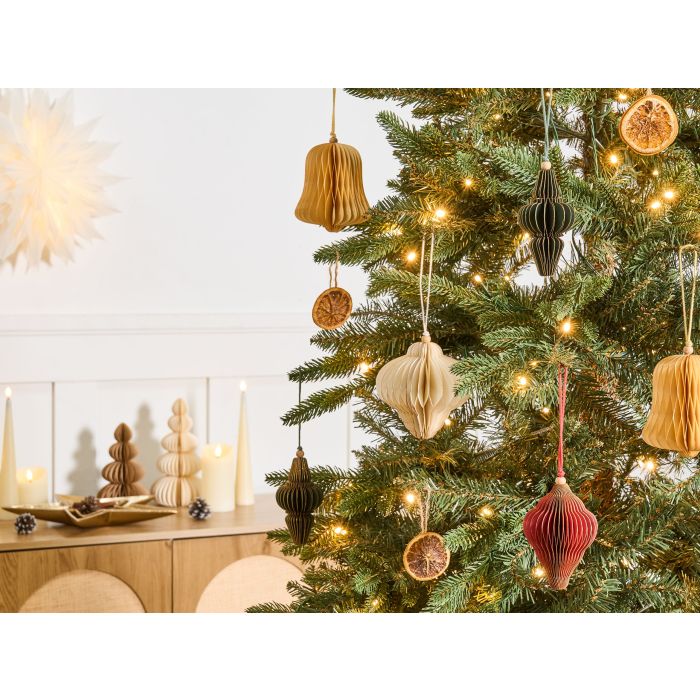 CEJARO Christmas Decor Hanging Baubles Set of 20 - Multicolour