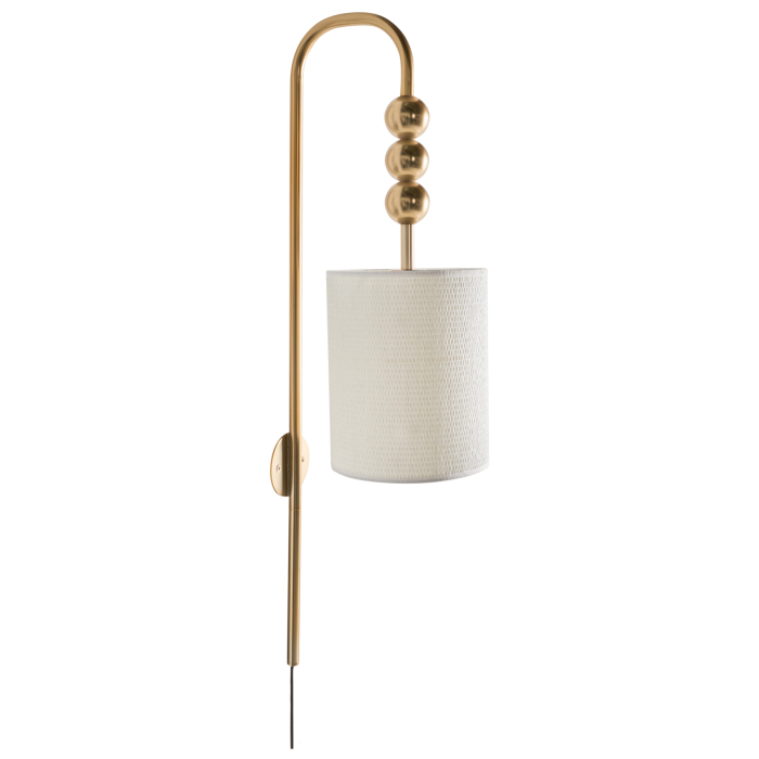 SARAVINE Metal Wall Lamp - Brass