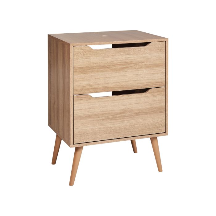 IARIACCCA Washbasin Cabinet 60 cm Light Brown