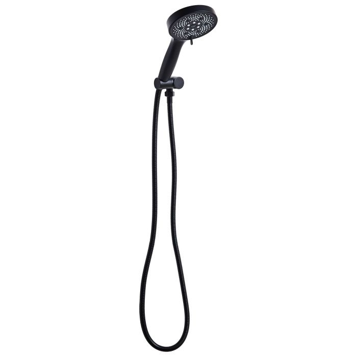 CUMBERLEIGH Shower Head and Hose Kit - Black