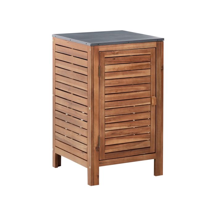 HORNWELL Wooden Outdoor Kitchen Cabinet 50 cm - Brown