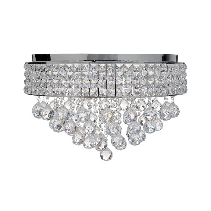 Chandelier CEDEIRA Crystal Silver