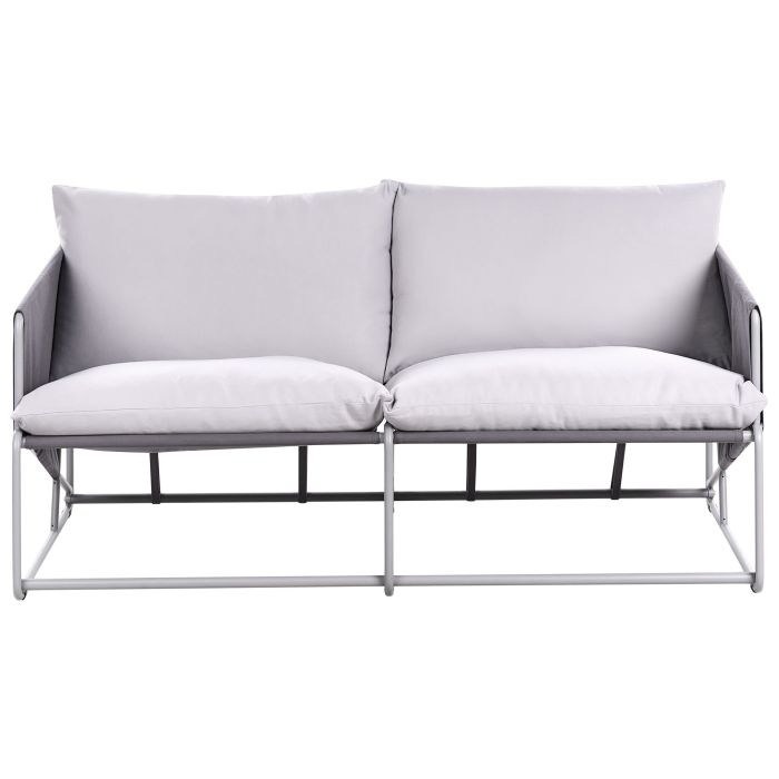 LIGHTHORNE Garden Sofa 2-Seater - Grey