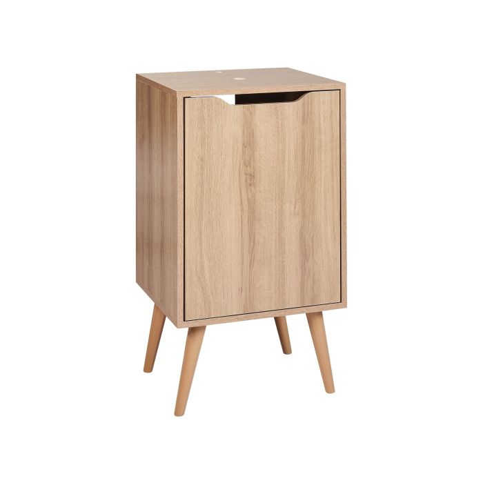JNNIU Washbasin Cabinet 45 cm Light Brown