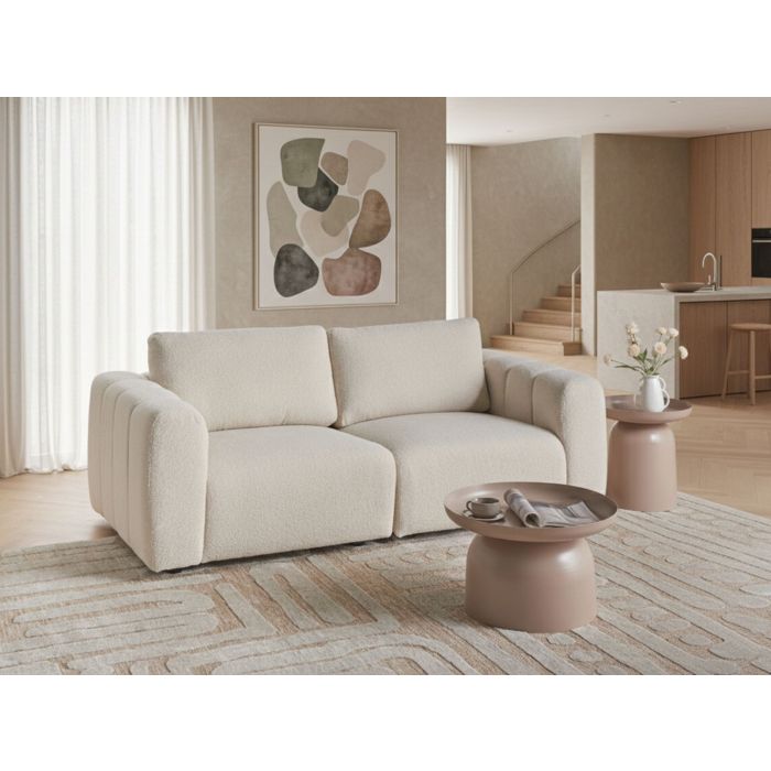 JORVEX Metal Folding Dining Chairs Set of 4 - Beige