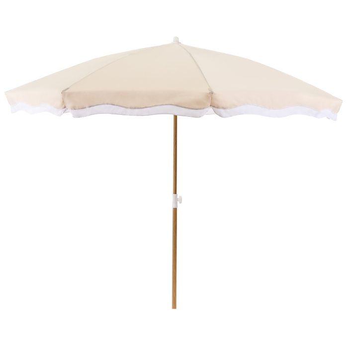 DELSARIN Garden Parasol 232cm - Beige