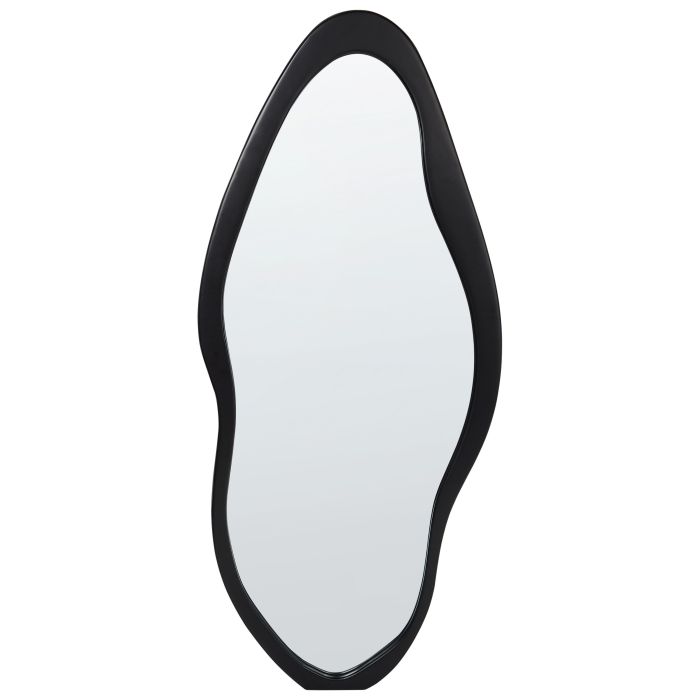 Wall Mirror BLET 80 cm 180 cm Wood Black