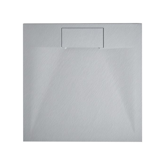 ZAURO Shower Tray 80 x 80 x 3 cm Grey
