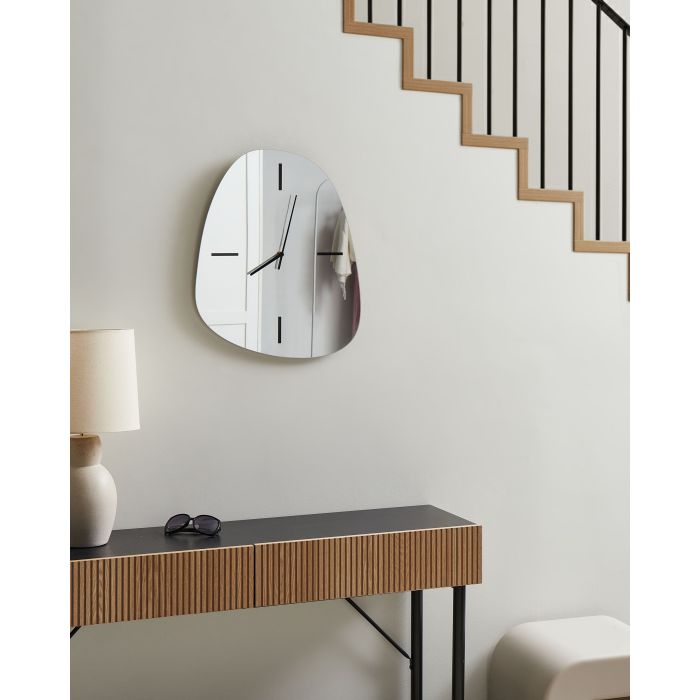 TAXUFA Wall Clock - Silver
