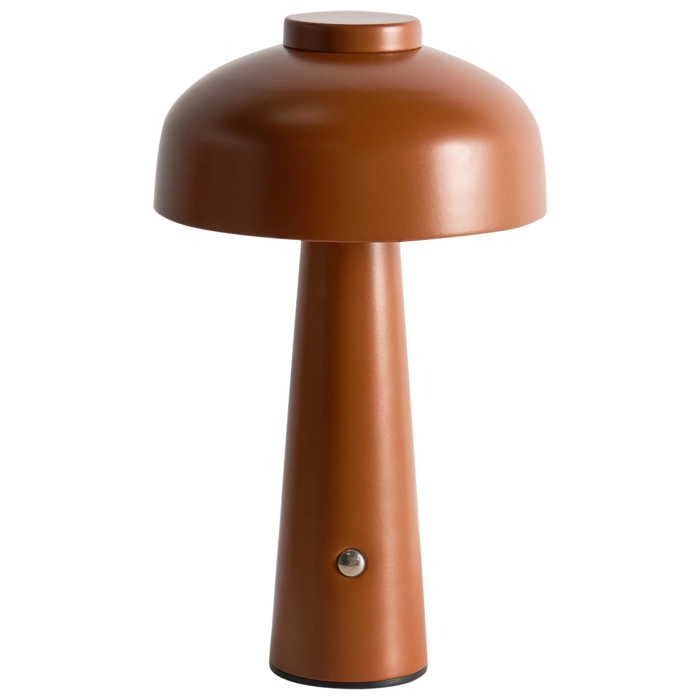 AGUSARIA LED Table Lamp with Dimmer - Brown
