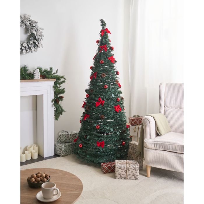 PINEORON LED Artificial Christmas Tree Decoration - Green