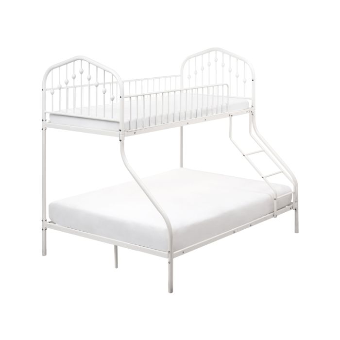 AHCMONIX Bunk Bed Metal 90/140 x 200 cm White