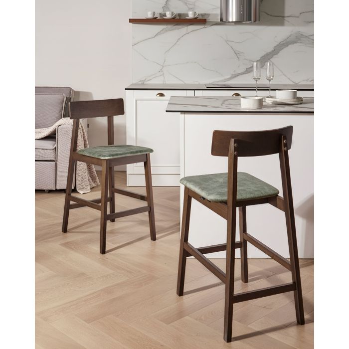 BISOVI Bamboo Wood Bathroom Cabinet - Black