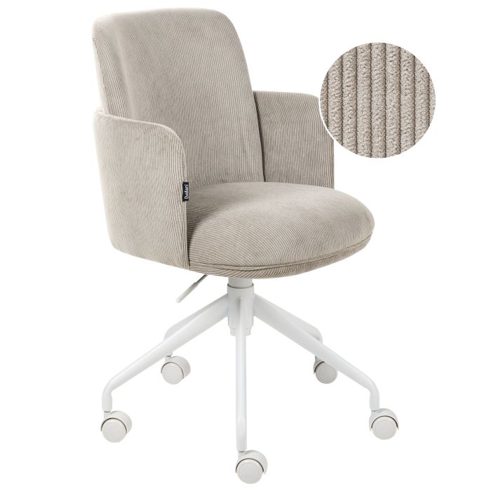 JARVISMERE Fabric Office Chair - Taupe