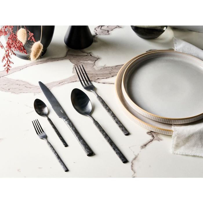 DECOVI Faux Linen Dining Chairs Set of 2 - Light Beige