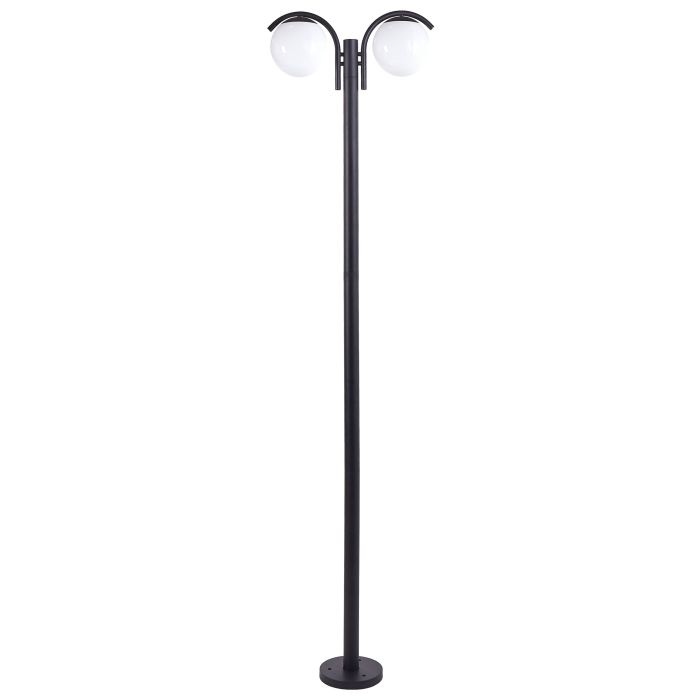 Outdoor Lamp Post KULSI Black