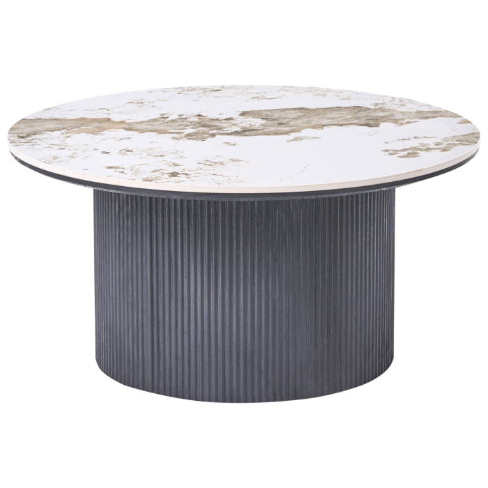 DORAVEL Ceramic Coffee Table - Black