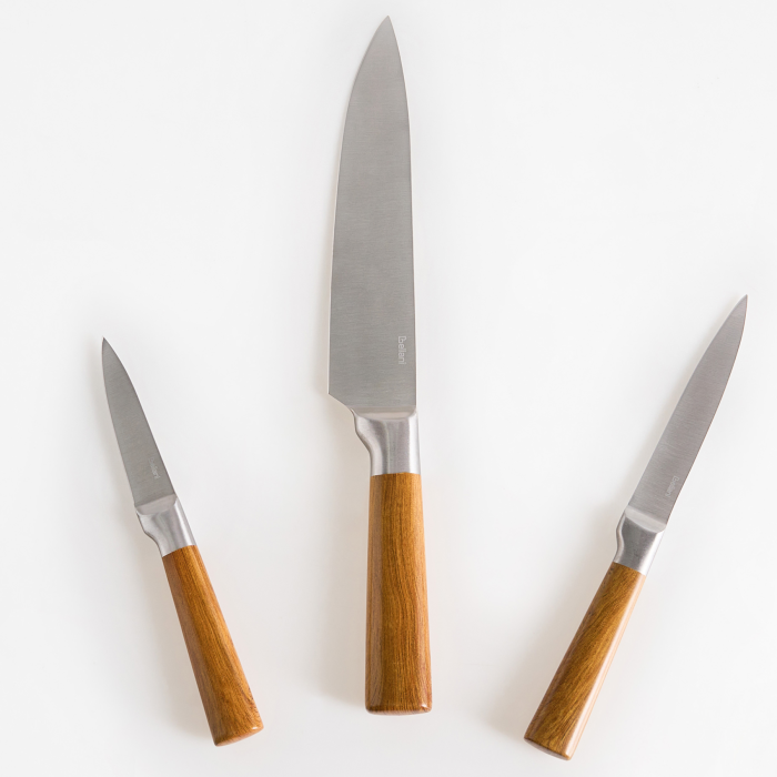 NARVELLIN Knives Set of 3 - Brown