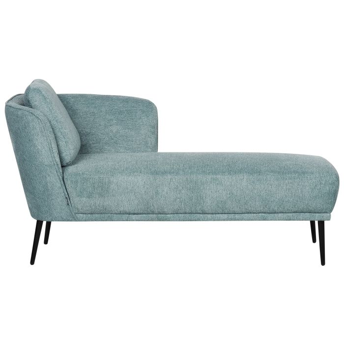 Left Hand Fabric Chaise Lounge Blue ARTHEZE