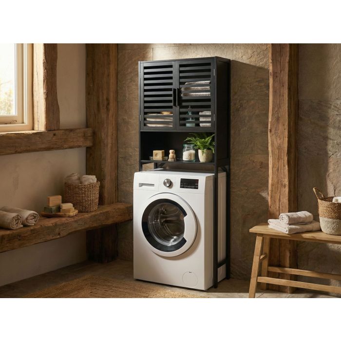 BOCERO Shelving Plant Stand - Grey