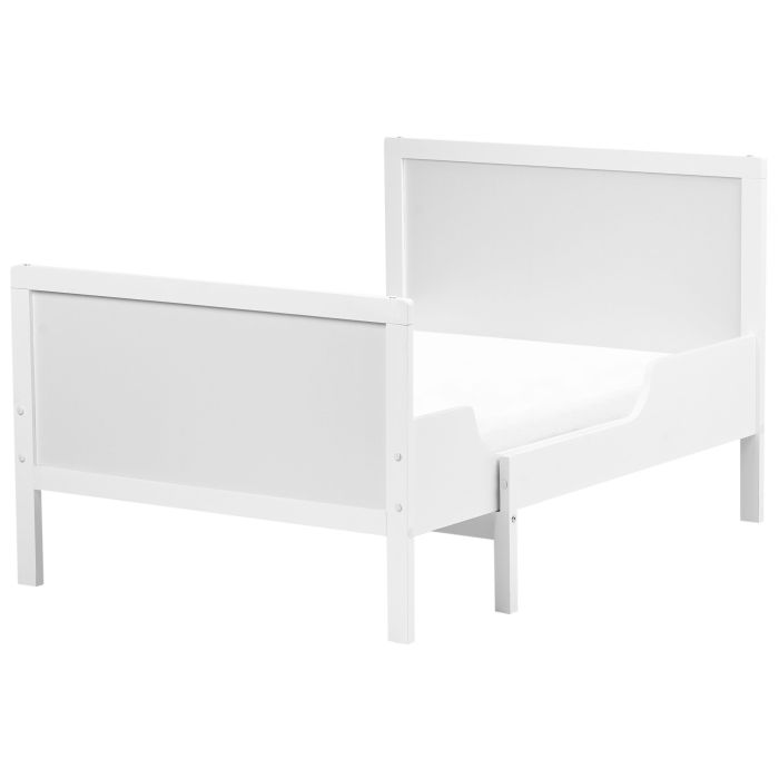 MALFI Wooden Extendable Kids Bedframe EU Single Size White