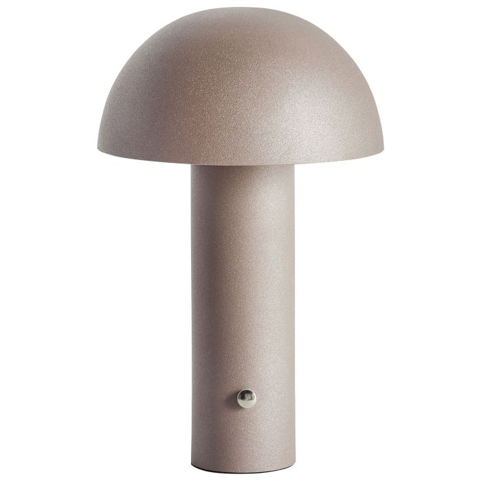 Wireless LED Table Lamp BOJO With Dimmer Metal Brown