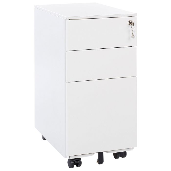 Storage Unit BOLSENA Metal White