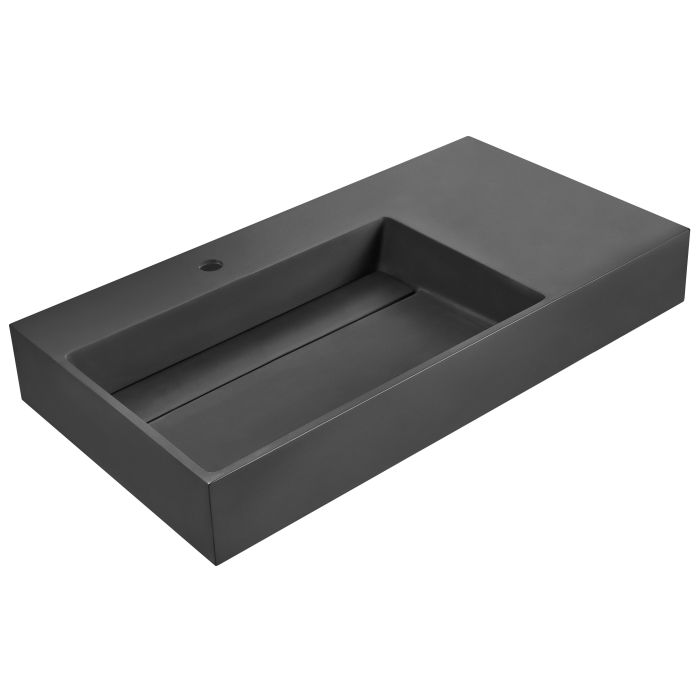 CCSUO Wall Hung Basin 900 x 480 mm Black