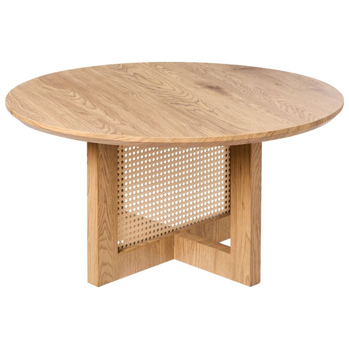 COTTERWELL Round Coffee Table - Light Brown